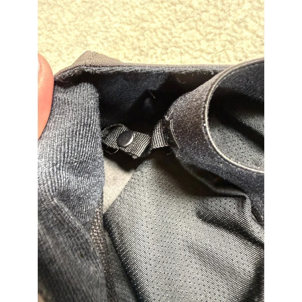 Specialized Mens Trail Shorts Gray Black Detachable Chamois Liner Bike Cycling L